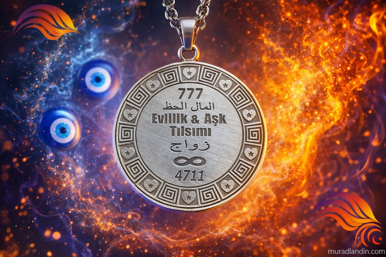 Kişiye Özel Tılsım Madalyonu