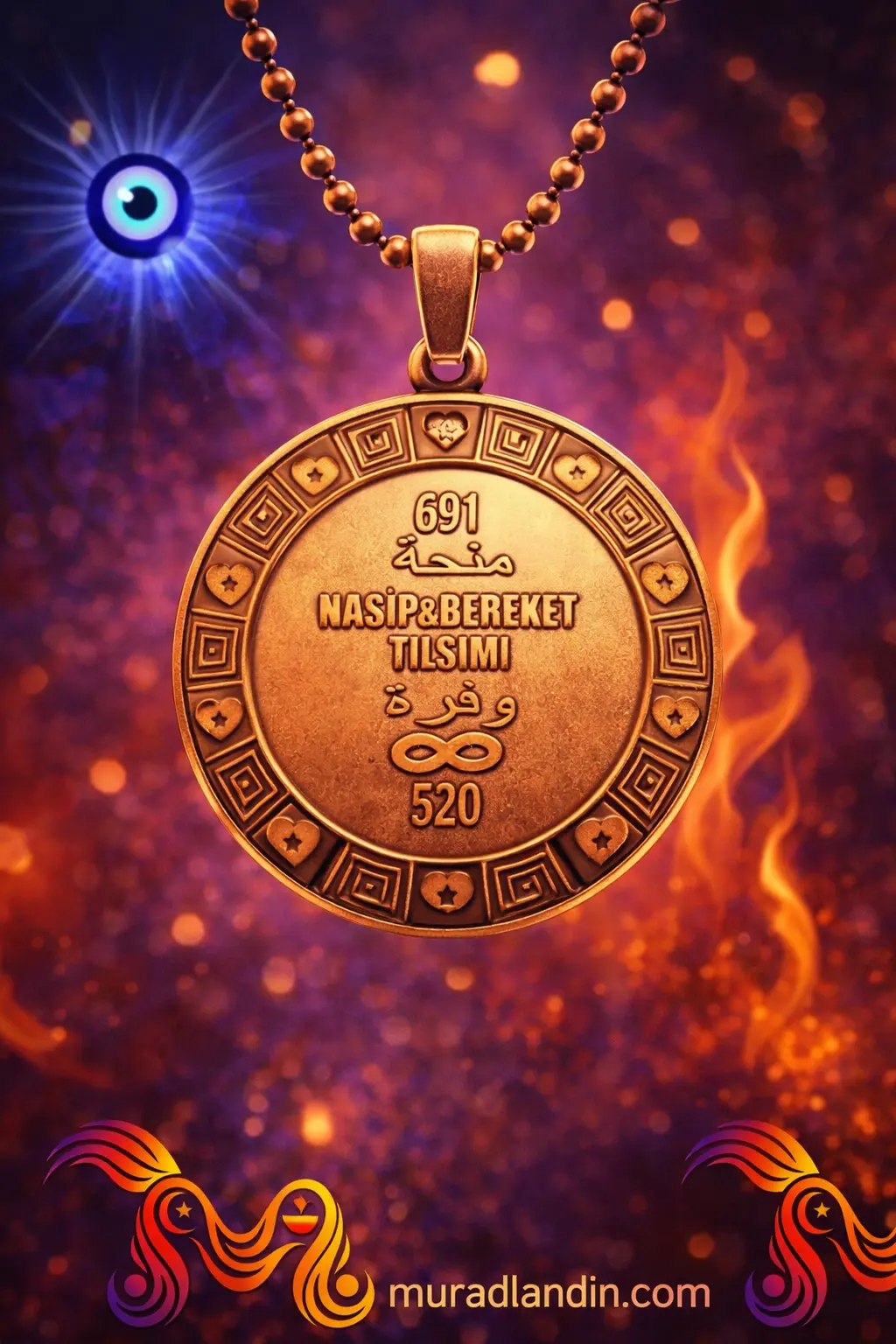 Bronz Madalyon Tılsımı Kişiye Özel